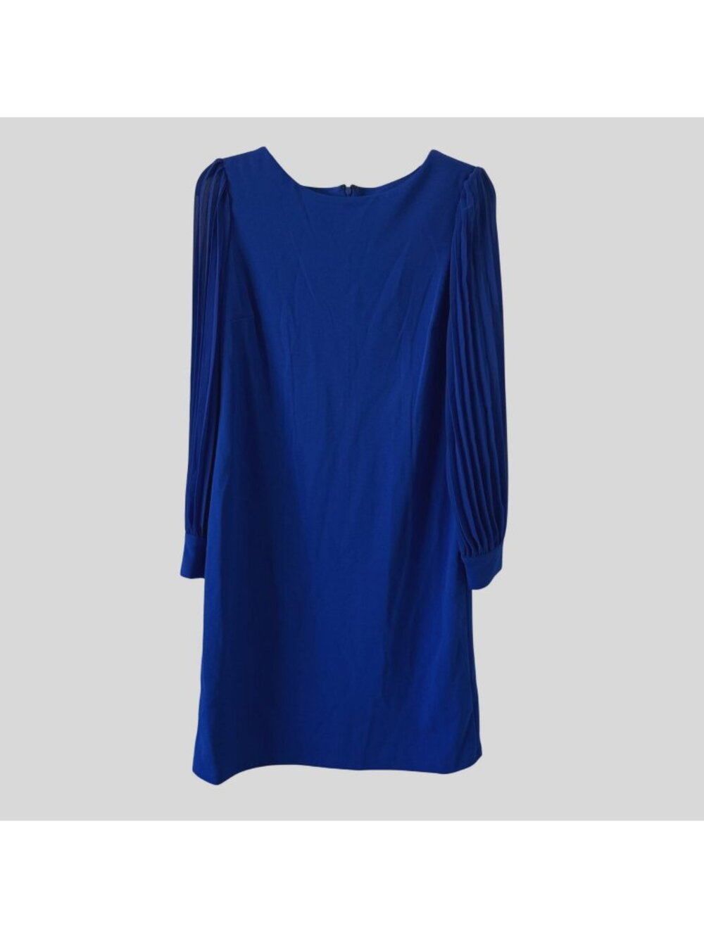 Shelby & Palmer Women Long Sleeve Round Neck Shift Dress Size 8